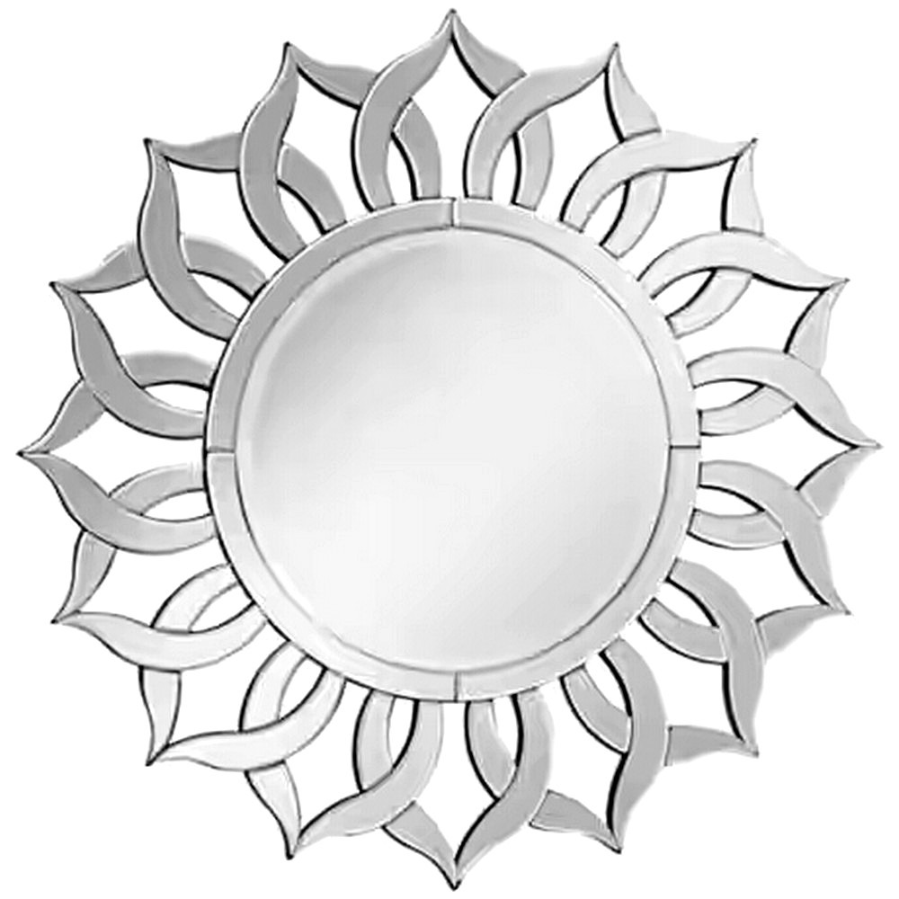 Petal Sunburst Elegance Mirror